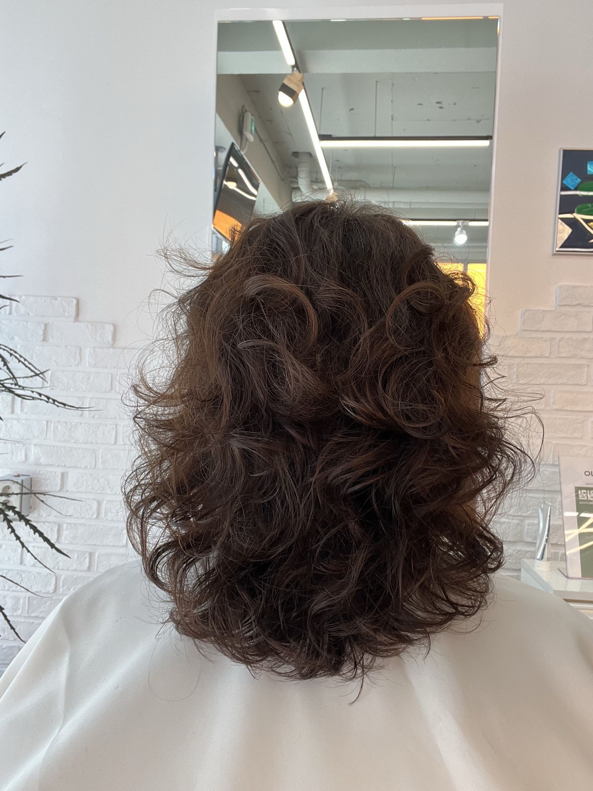 가는모발과 손상을 보완하는 복구셋팅 S컬펌