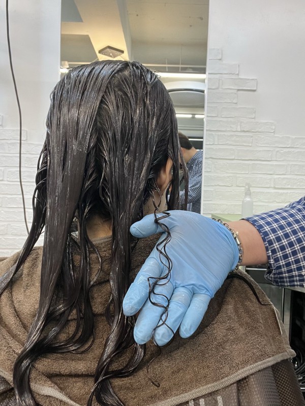 복대동 미용실 펌성공이 어려운 가는모발 셋팅펌4