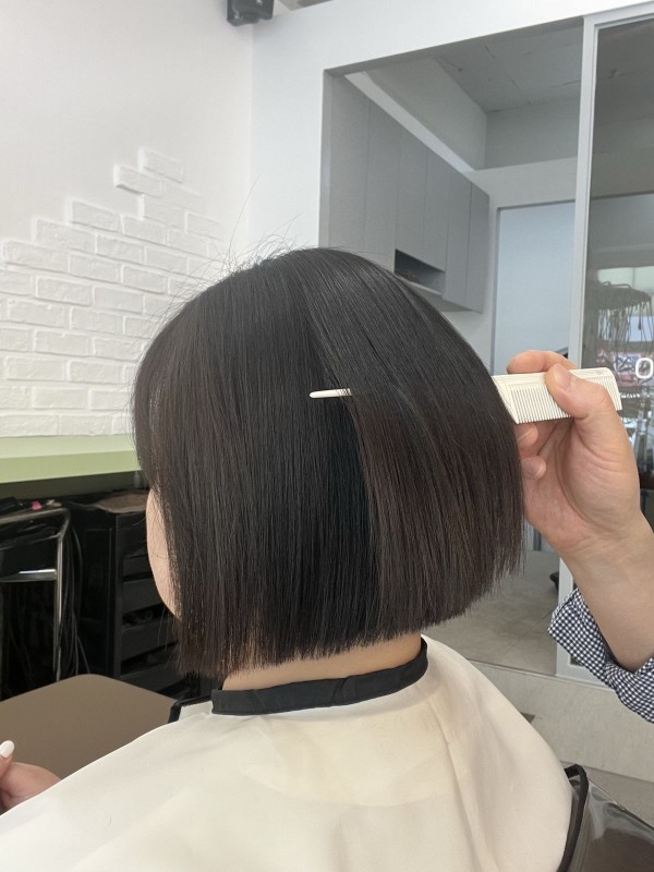 가는모발 곱슬매직 태슬펌1