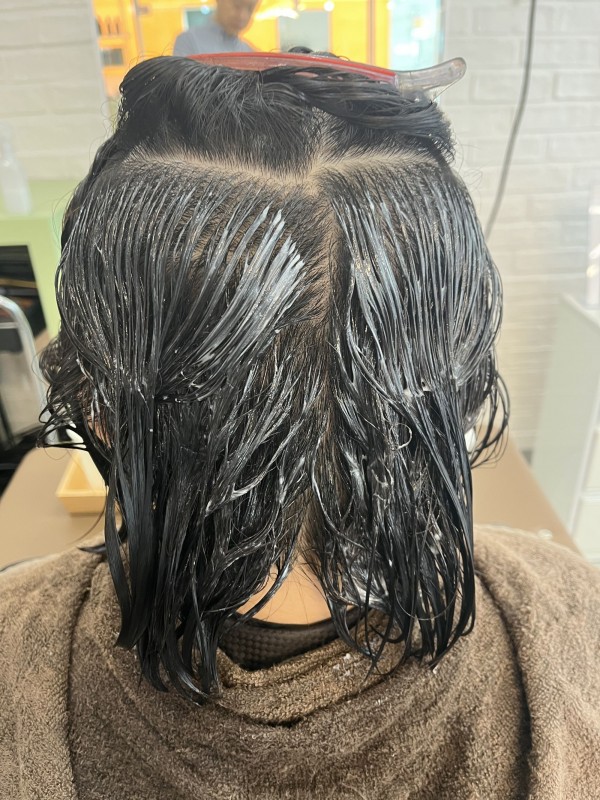 가는모발 곱슬매직 태슬펌2