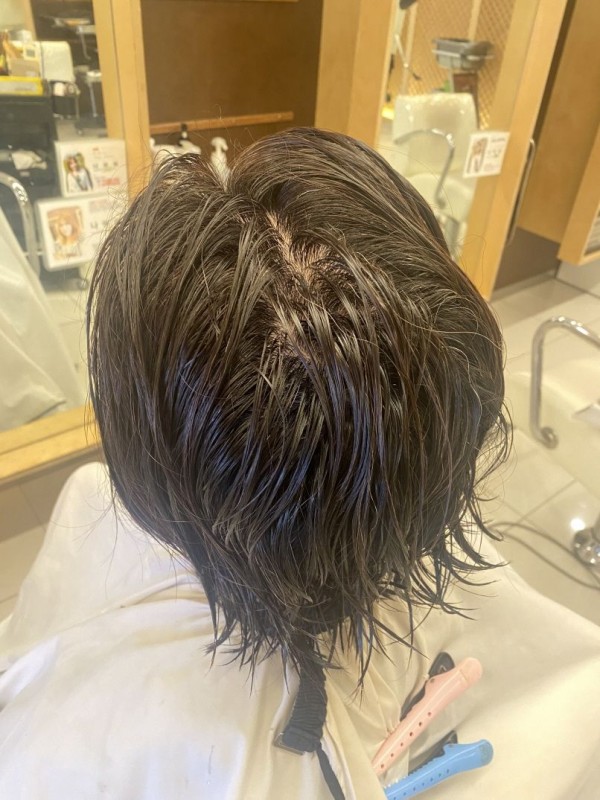 성신여대 미용실 여자 리프컷 후 볼륨매직4