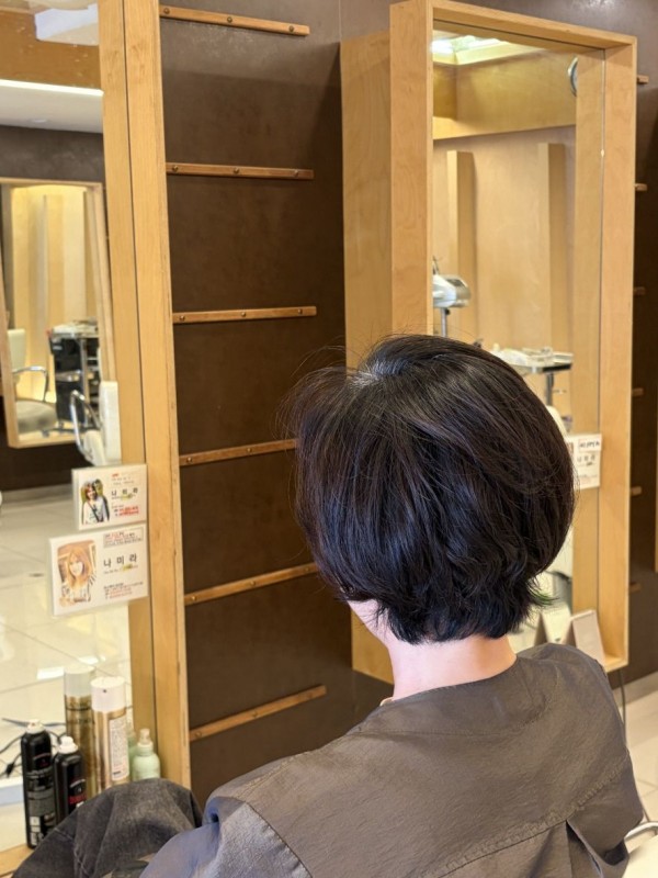 성신여대 미용실 볼륨셋팅펌3