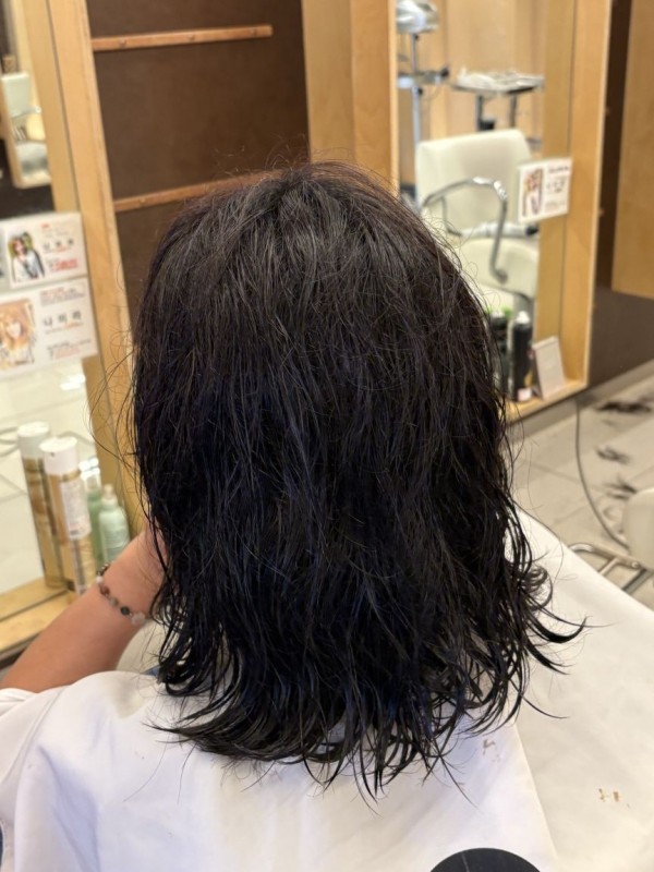 성신여대 미용실 레이어커트 볼륨매직2