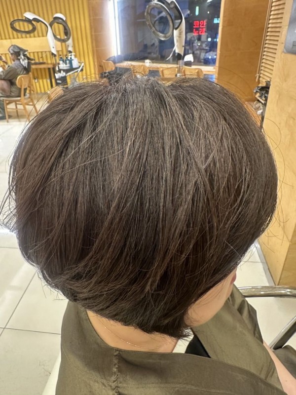 성신여대 미용실 단발 여자보브컷1