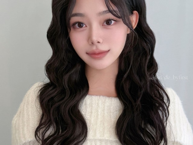 성신여대역 미용실 살롱드바이퍼스트 은비 납작한 두상 + 넓은 얼굴 젤리펌…