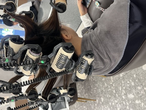 성신여대역 미용실 살롱드바이퍼스트 그레이스펌 시술중2