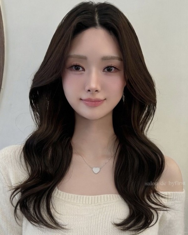 여리여리한 분위기의 정석 그레이스펌 완성