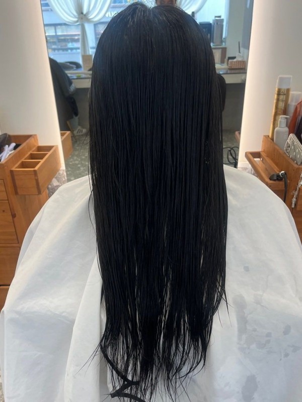 성신여대역미용실 살롱드바이퍼스트은비 여신머리 사랑스러운 그레이스펌 시술중1