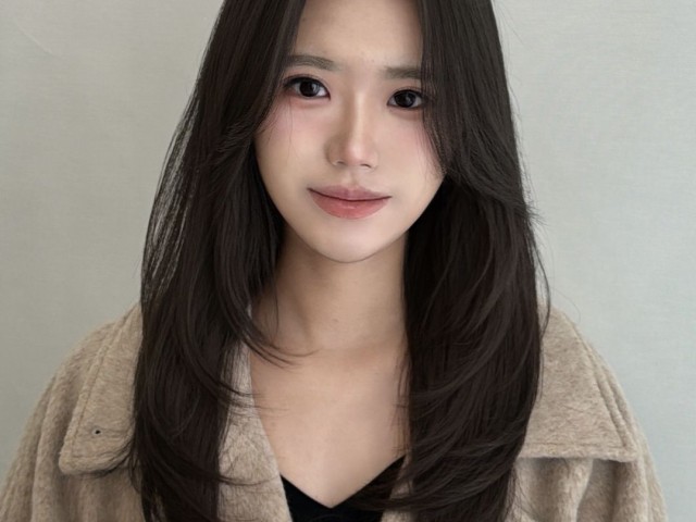 성신여대 미용실 살롱드바이퍼스트 은비 자연스럽게 예쁜 긴머리 레이어드 C…