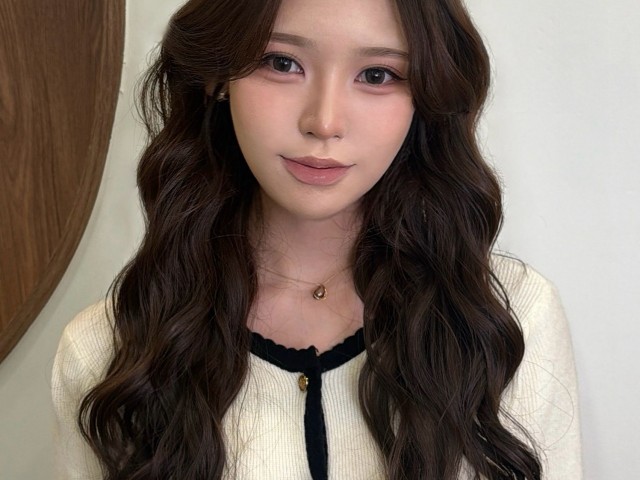 성북구미용실 살롱드바이퍼스트은비 얼굴형 보완까지 예쁜 젤리펌｜긴머리 러블…