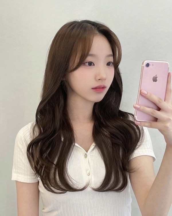 성신여대 미용실 그레이스펌 시술후 측면 모습