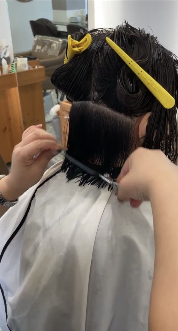 성신여대 미용실 단발웨이브 퓨링펌3