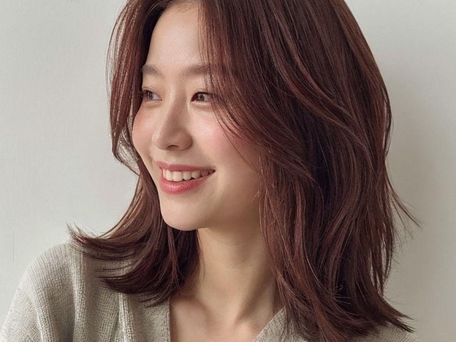 성신여대 미용실 퍼플브라운 C컬