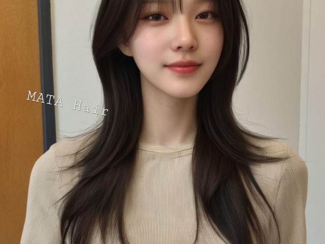 성신여대 미용실 루즈허쉬펌  다크 애쉬 브라운