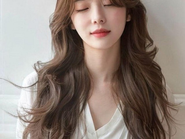 성신여대 미용실  매트애쉬브라운 루즈셋팅펌