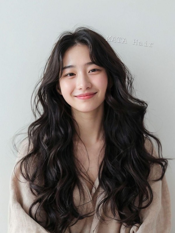 성신여대 미용실 볼륨 셋팅 펌 물결펌  빌드펌