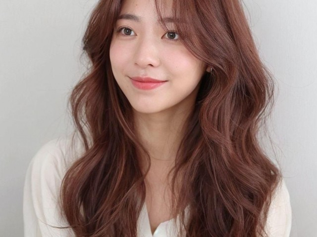 성신여대 미용실 레드브라운 필드 펌