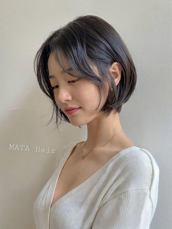 성신여대 미용실 보브 단발 레이어컷 뿌리아이롱 볼륨매직 펌