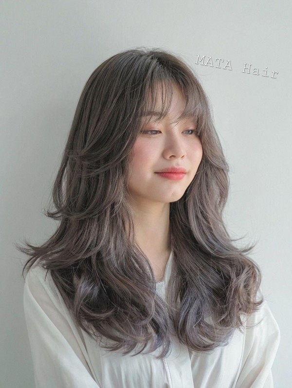 성신여대 미용실 에쉬베이지 레이어드 펌 CS컬