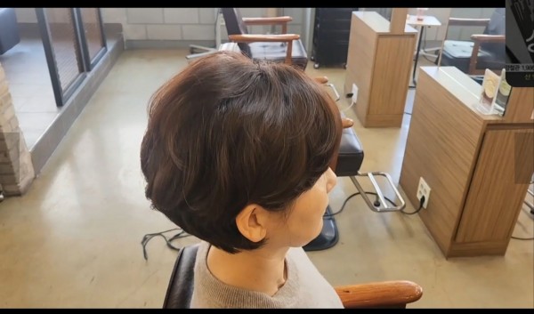 성신여대 미용실 마타헤어에서 보브컷 볼륨매직하신 고객님