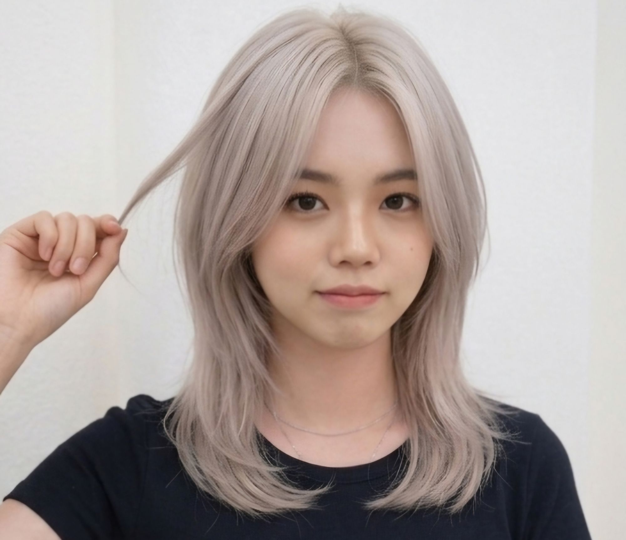 성신여대 미용실 추천 얼굴 소멸 미디움 레이어드컷 코토리 베이지 염색