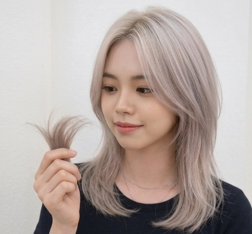 성신여대 미용실 추천 얼굴 소멸 미디움 레이어드컷 코토리 베이지 염색4
