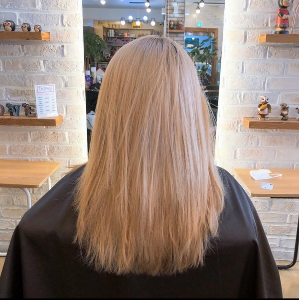 성신여대역 미용실 핑크브라운컬러5