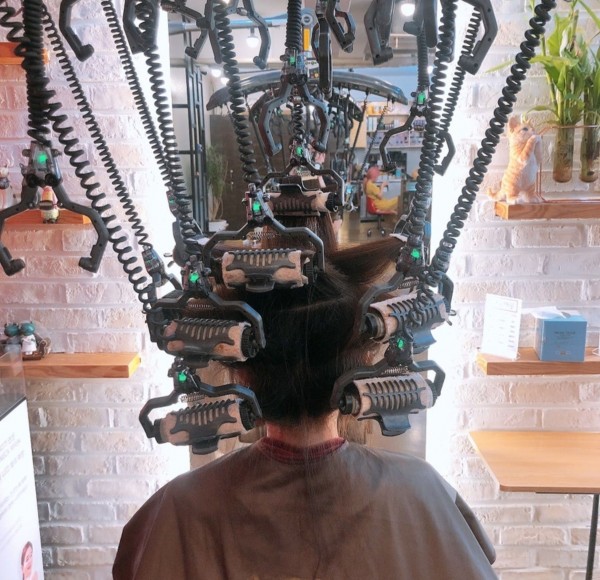 여리여리한 분위기 완성 레이어드 빌드펌 스타일6