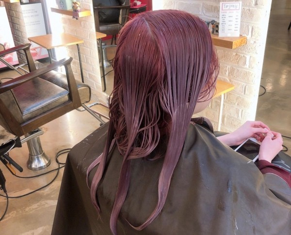 성신여대역 미용실 라벤더 애쉬컬러5