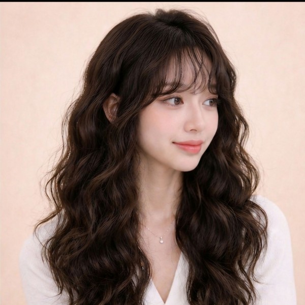 레이어드컷과 구름펌 물결펌2