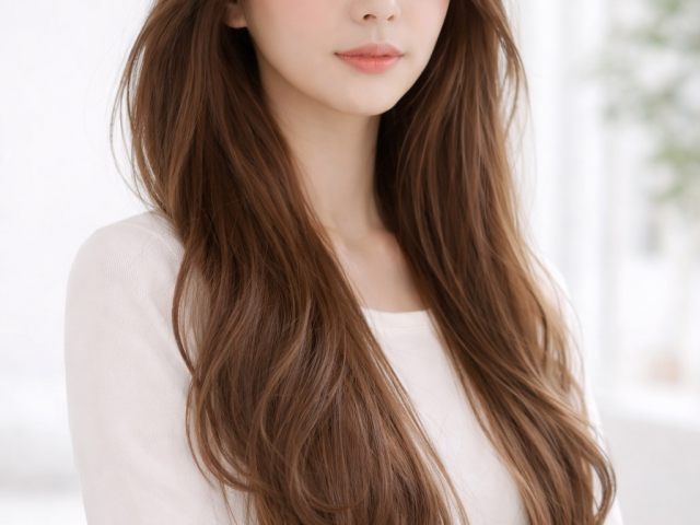 성신여대역 미용실 밀크 브라운 컬러