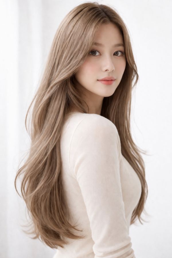 성신여대역 미용실 외국 어린이 머리컬러1