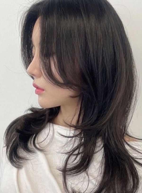 레이어드컷과 함께한 레이어드펌5