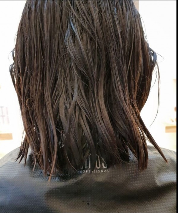 성신여대 미용실 단발레이어드컷+c컬펌