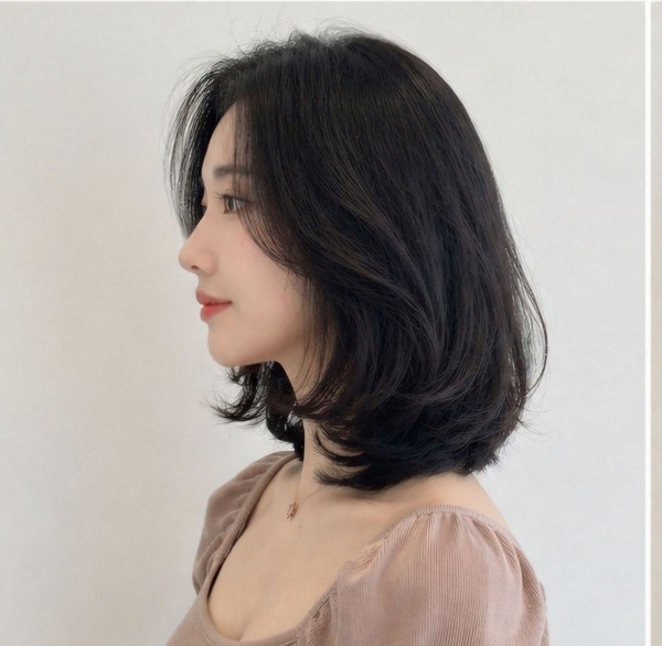 단발머리 볼륨펌3