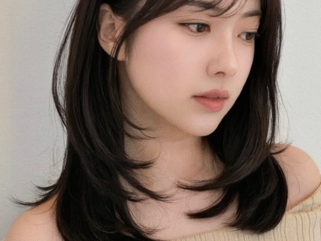 성신여대 미용실 중단발 레이어드컷