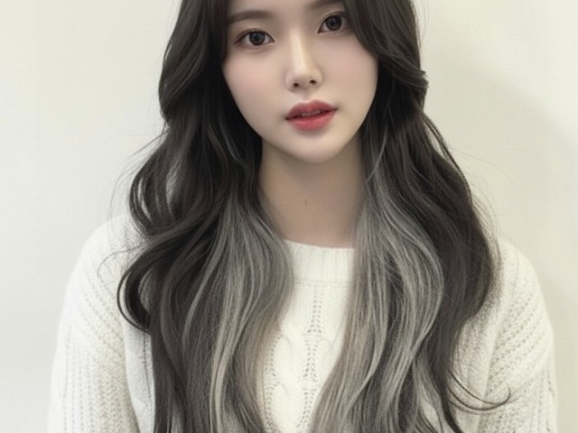 백금발 시크릿 투톤✨ 밝은 플래티넘 블론드 베이스에 은은한 투톤 포인트