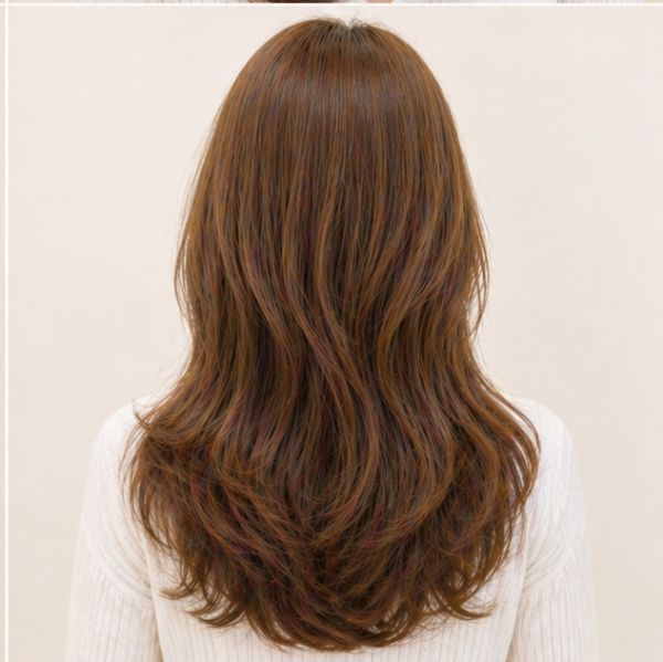 밀크브라운 컬러염색4