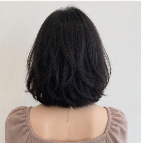 단발머리 볼륨펌4