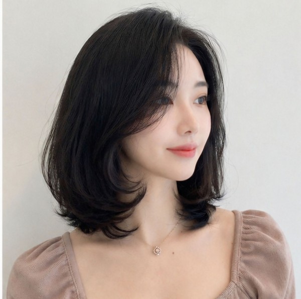 단발머리 볼륨펌2