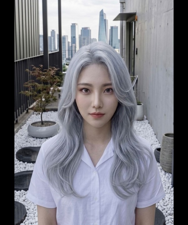 성신여대 미용실 애쉬금발스타일5