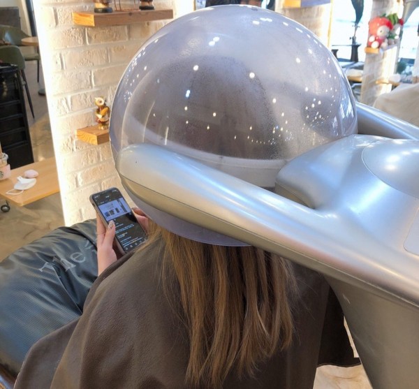 탈색 머리스타일  애쉬브라운5