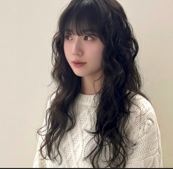 성신여대 미용실 젤리펌 시술후 측면 보습