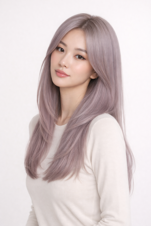 성신여대역 미용실 라벤더 애쉬컬러2