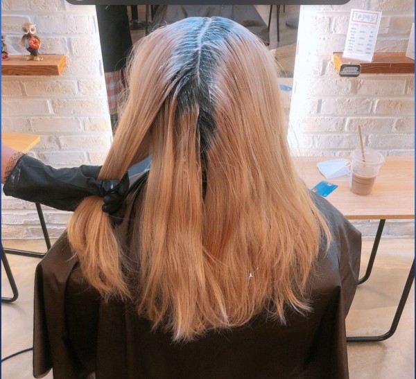 성신여대역 미용실 핑크브라운컬러9