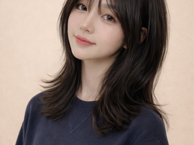 성신여대 미용실 레이어드컷과 매직셋팅