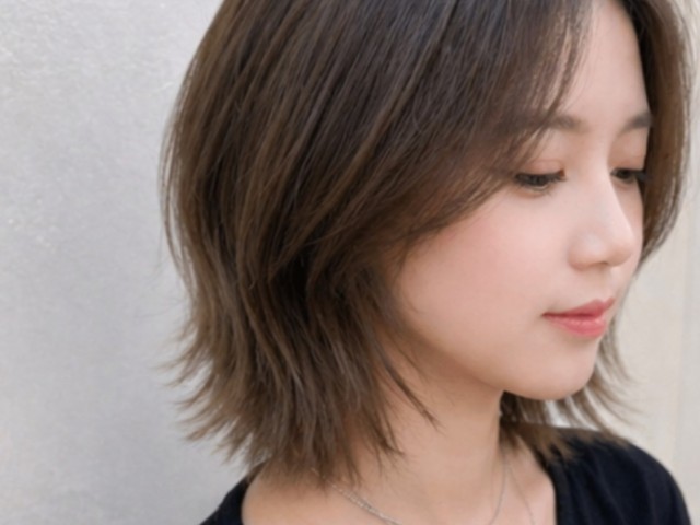 탈색머리스타일 애쉬브라운