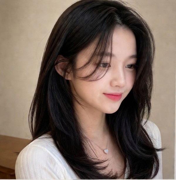 성신여대 미용실 레이어드컷과 함께한  레이어드c컬 스타일4